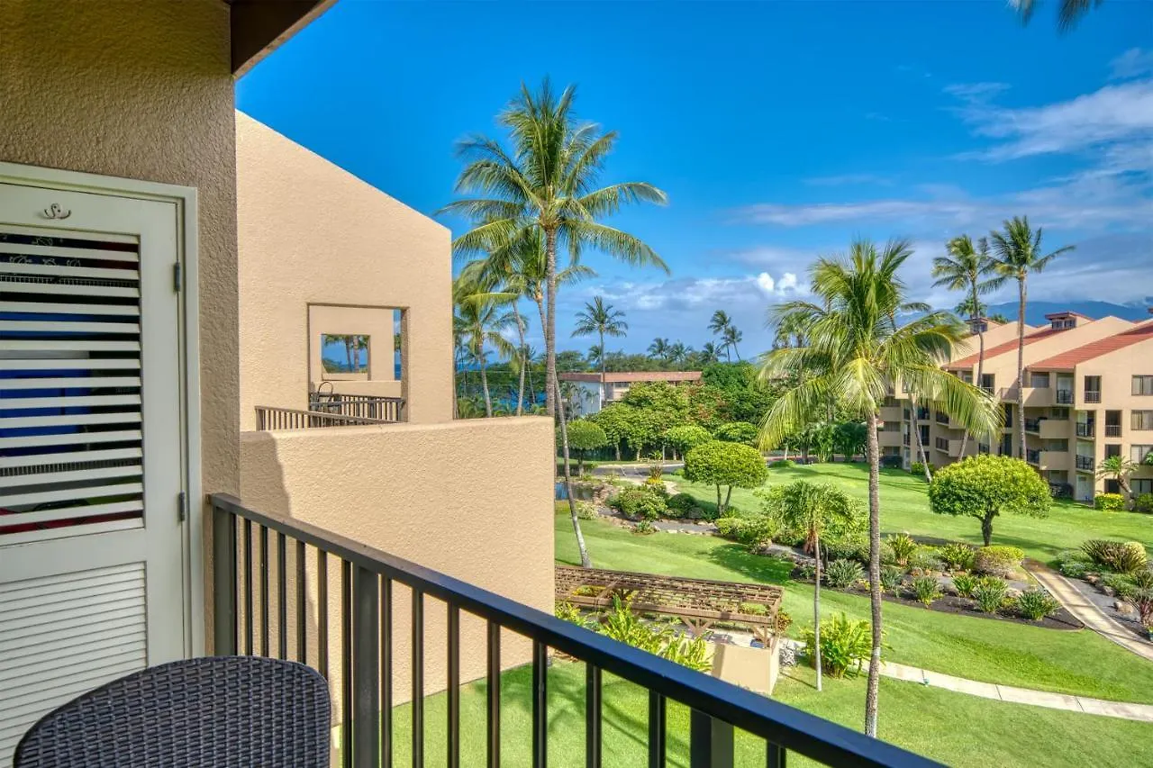 Nyaraló Kamaole Sands 7-406, Courtyard & Ocean Views, Ac Wailea