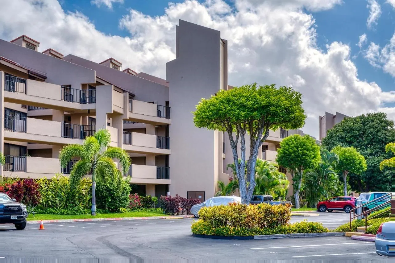 Kamaole Sands 7-406, Courtyard & Ocean Views, Ac Wailea