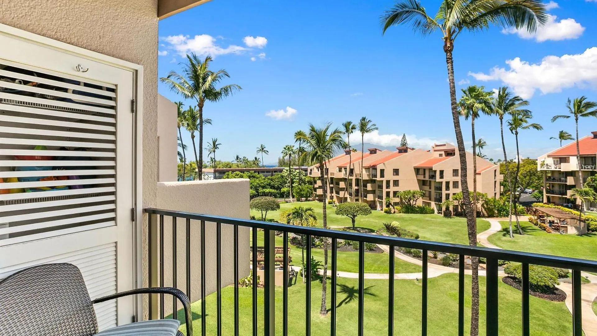 Kamaole Sands 7-406, Courtyard & Ocean Views, Ac Wailea Nyaraló